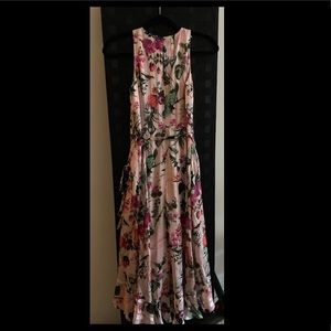 Banana Republic Pink Floral Maxi Dress